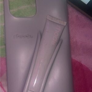 RHODE Purple Phone Case Slim Design Flexible Material